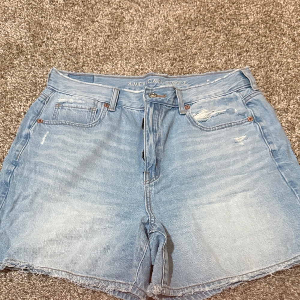 American Eagle Outfitters Light Blue Jean Shorts